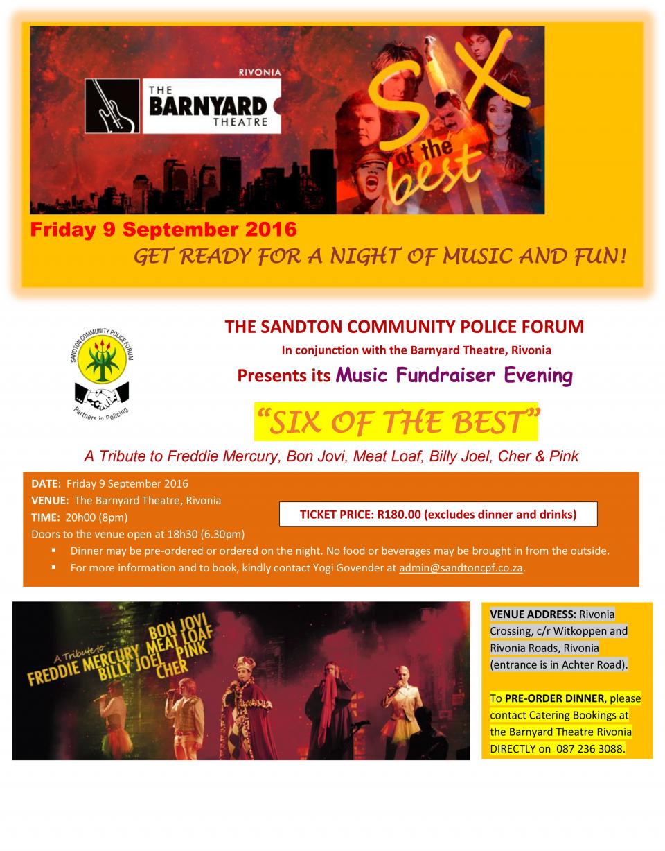 Sandton CPF Fundraiser: 